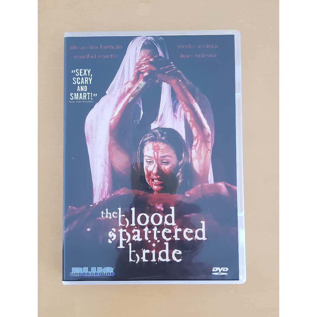 Filme DVD - The Blood Spattered Bride - Vicente Aranda (Blue Underground)