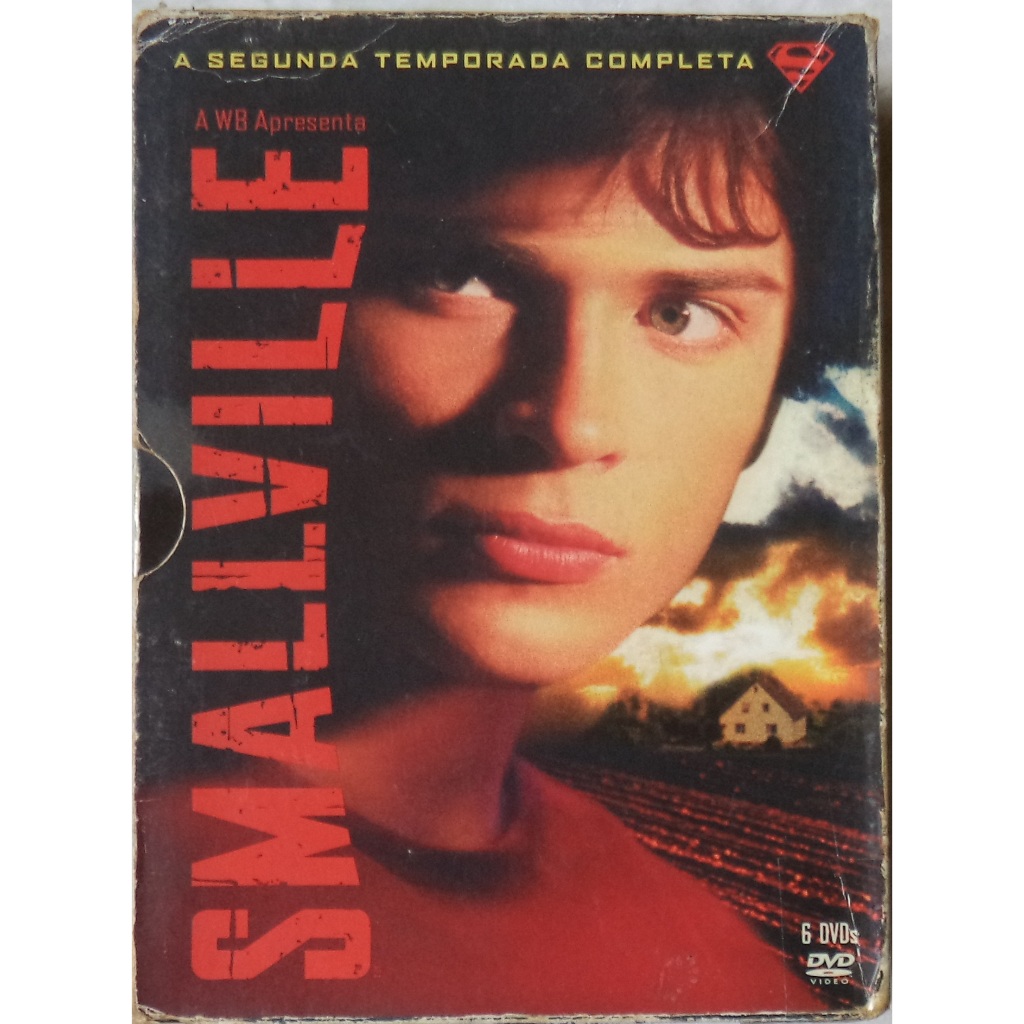 Box Smallville 2° temporada completa 6 Dvds digibook Original