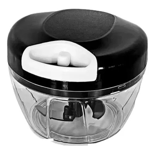 Processador Triturador de Alimentos Manual 170ML Premium 2 Lâminas Inox Original
