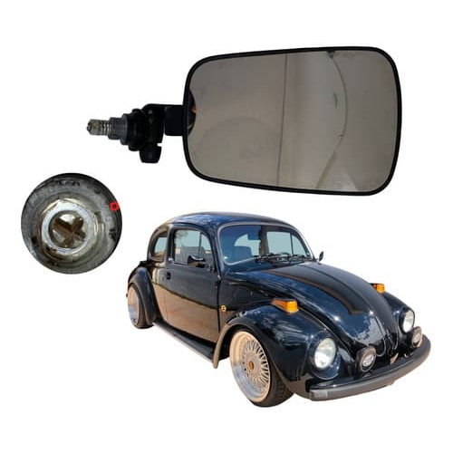 Retrovisor Original Do Fusca,brasília,variant C/logo Vw Ld