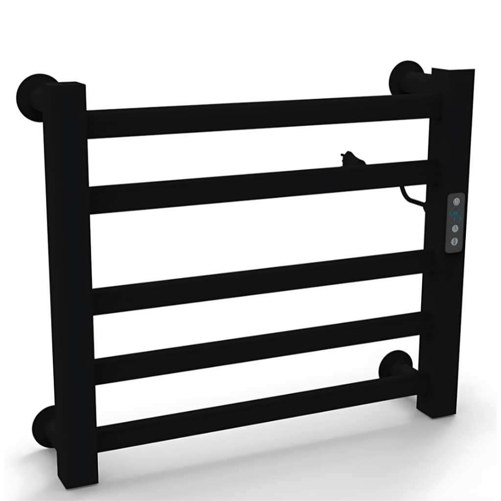 Toalheiro Térmico Smartdry Preto Itaquá Painel Digital E Alexa 5 Barras em Oferta na Shopee