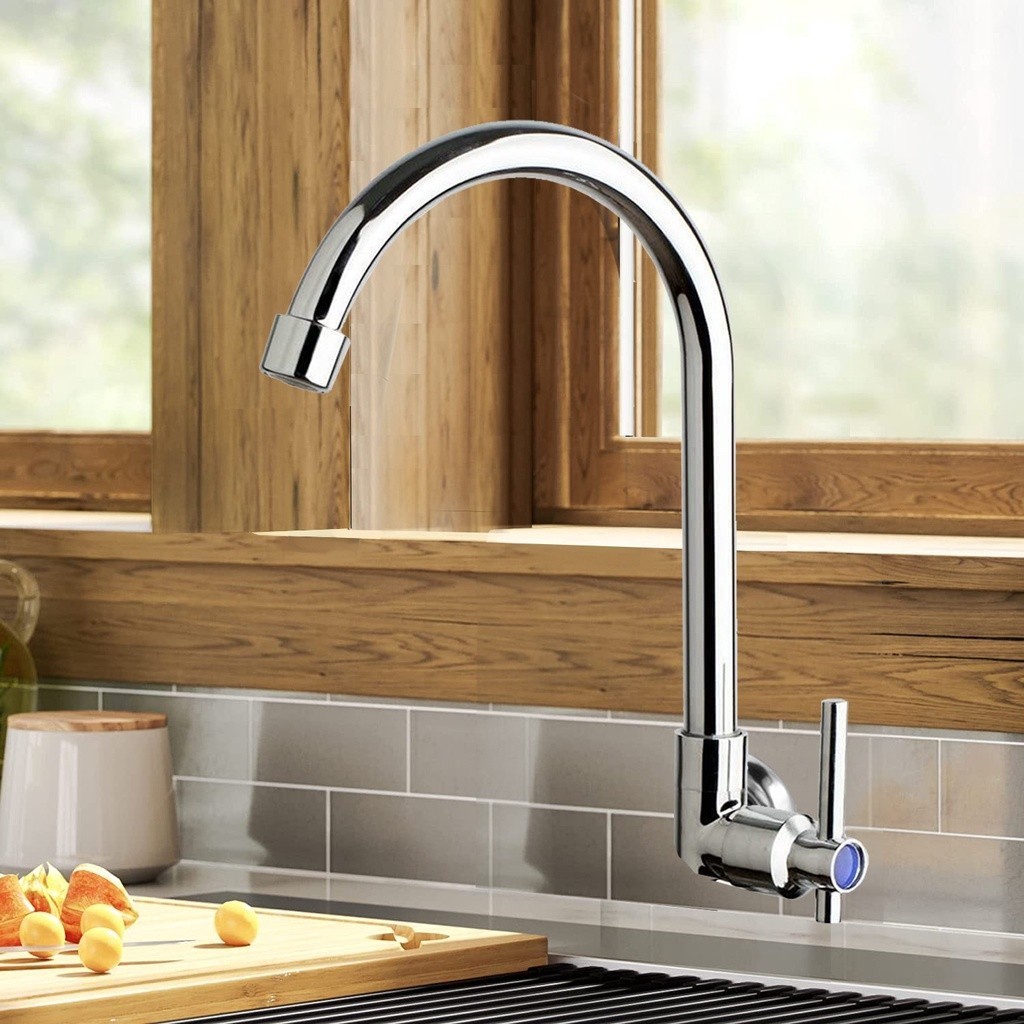 Torneira Gourmet de Parede Monocomando para Cozinha Com Arejador Em butido  FC-79