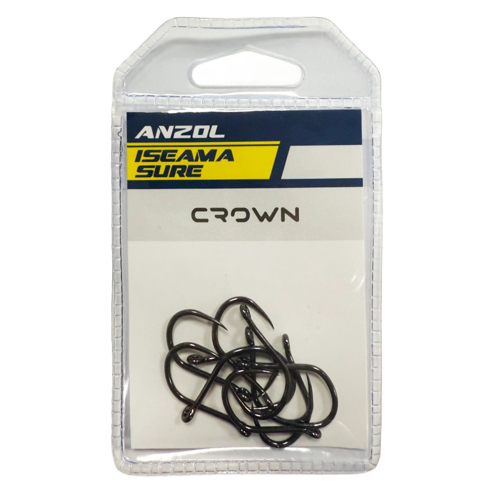 Anzol Crown Iseama Sure Black 14 C/10 - Crown