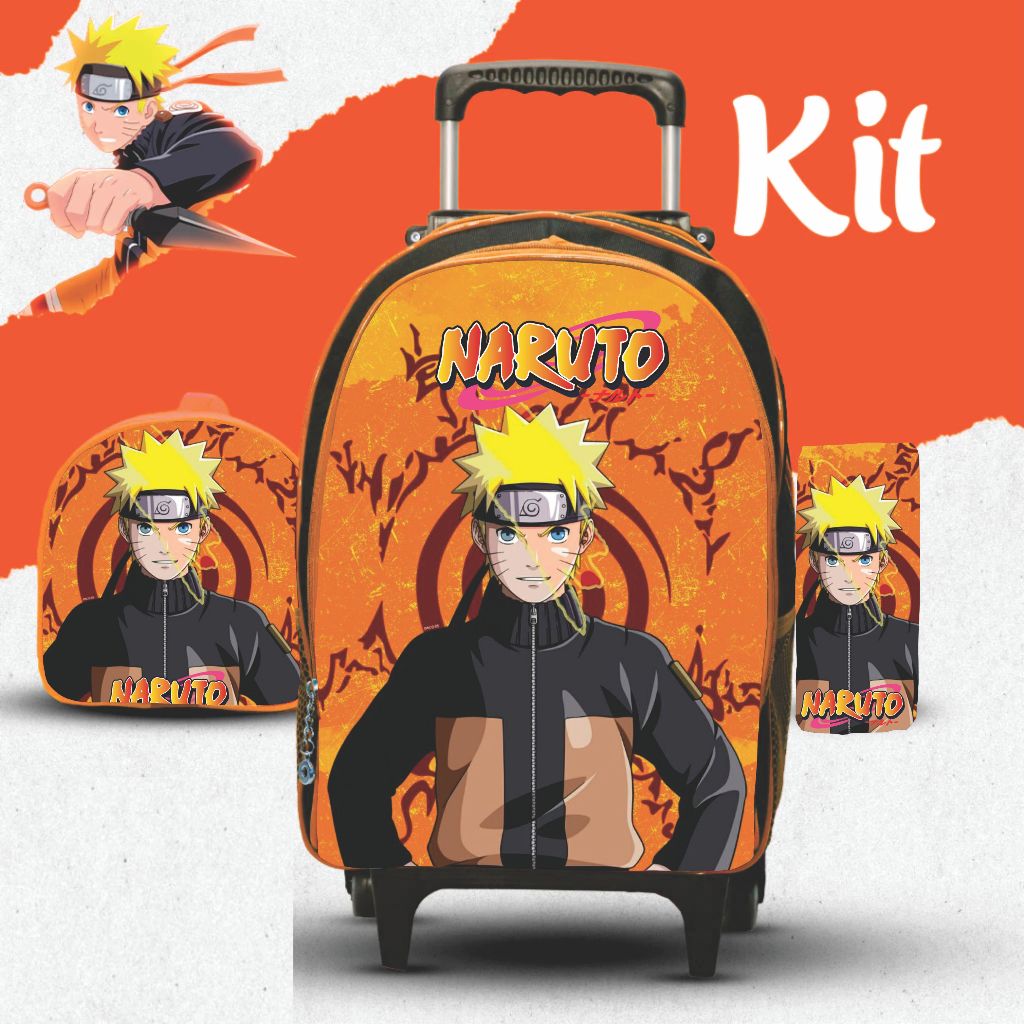 Mochila Naruto com Rodas: Onde Comprar | BuscaProdutos