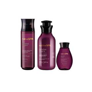 Ameixa Negra: Kit Nativa SPA Loção Hidratante 400ml + Óleo Corporal 200ml + Body Splash 200ml - O Boticário em Oferta na Shopee