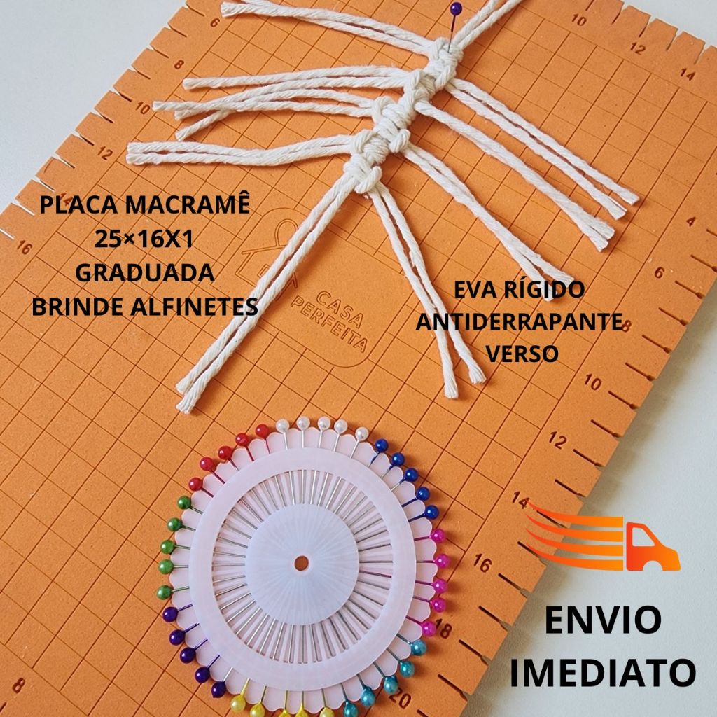 Placa para Macramê EVA Macramê Board Placa Macramê Graduada Ferramenta Artesanato