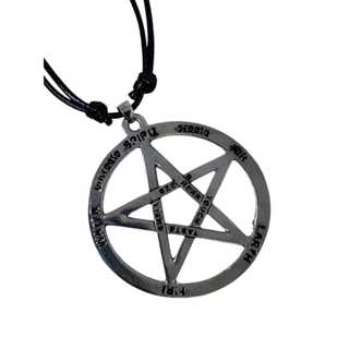 Colar Cordão Ajustável Estrela Pentagrama Da Serie Supernatural Presente em Oferta na Shopee