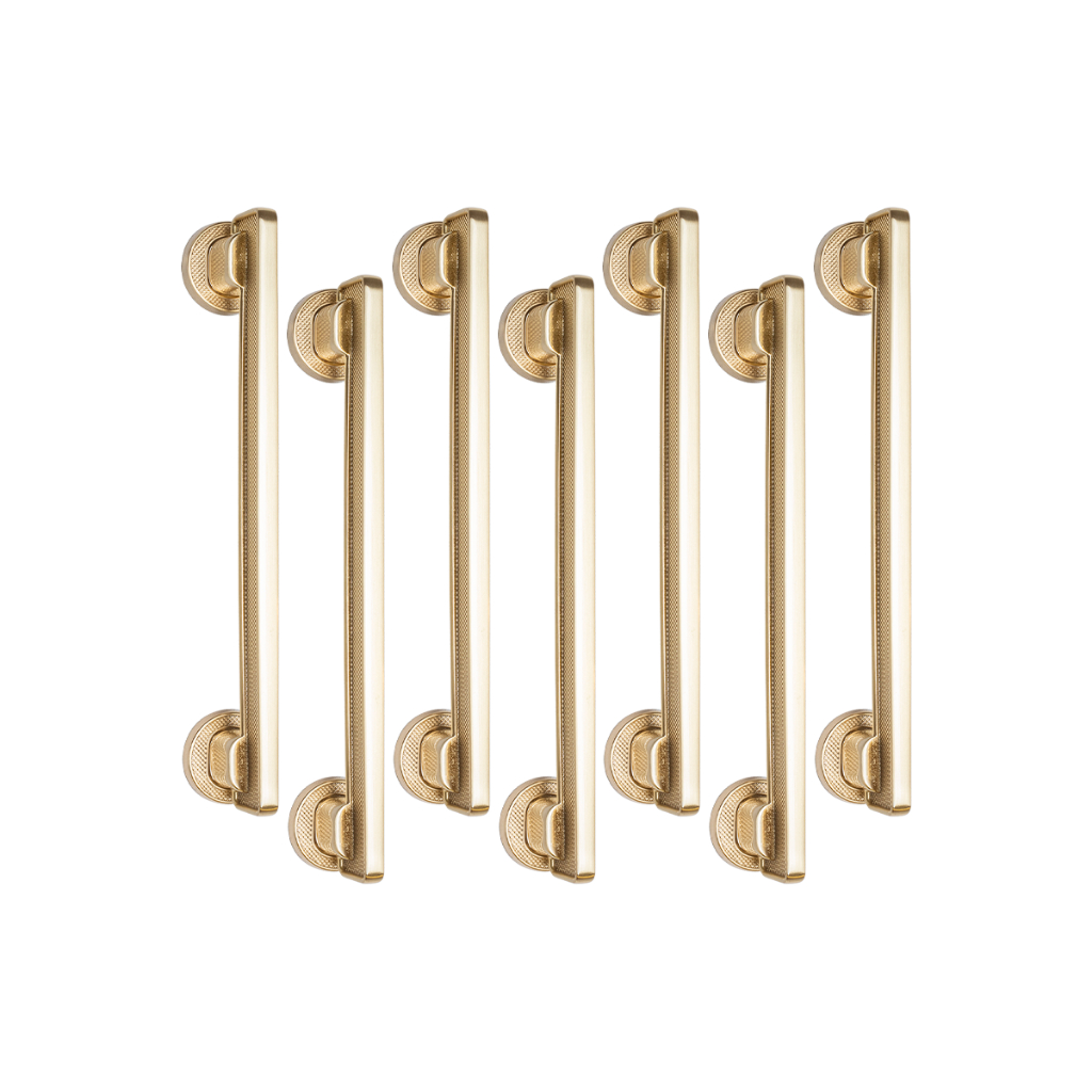 7 Peças Puxador Para Moveis Gaveta Penteadeira Zamac Napoli 16cm