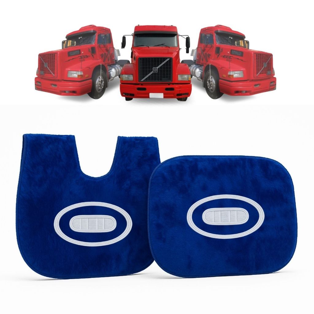 Tapete de Chinil com Logotipo Caminhão Volvo EDC