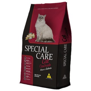 RAÇÃO Kit 5 Special Care Cat Castrados – 5×1 kg | Atum e Salmão SEM CORANTES em Oferta na Shopee