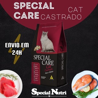 RAÇÃO Para Gatos Castrados Special Care Cat Castrado 10 kg | NOVA EMBALAGEM em Oferta na Shopee
