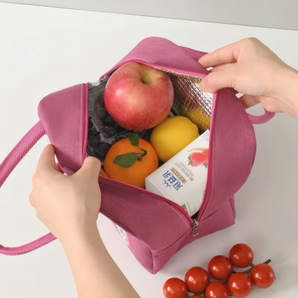 Kit 30 Bolsas Térmicas Portátil Viagem Lancheira Vintage Marmita