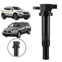 BOBINA DE IGNIÇÃO HYUNDAI SANTA FÉ 2.7 2007/2013 KIA SEDONA OPTIMA
