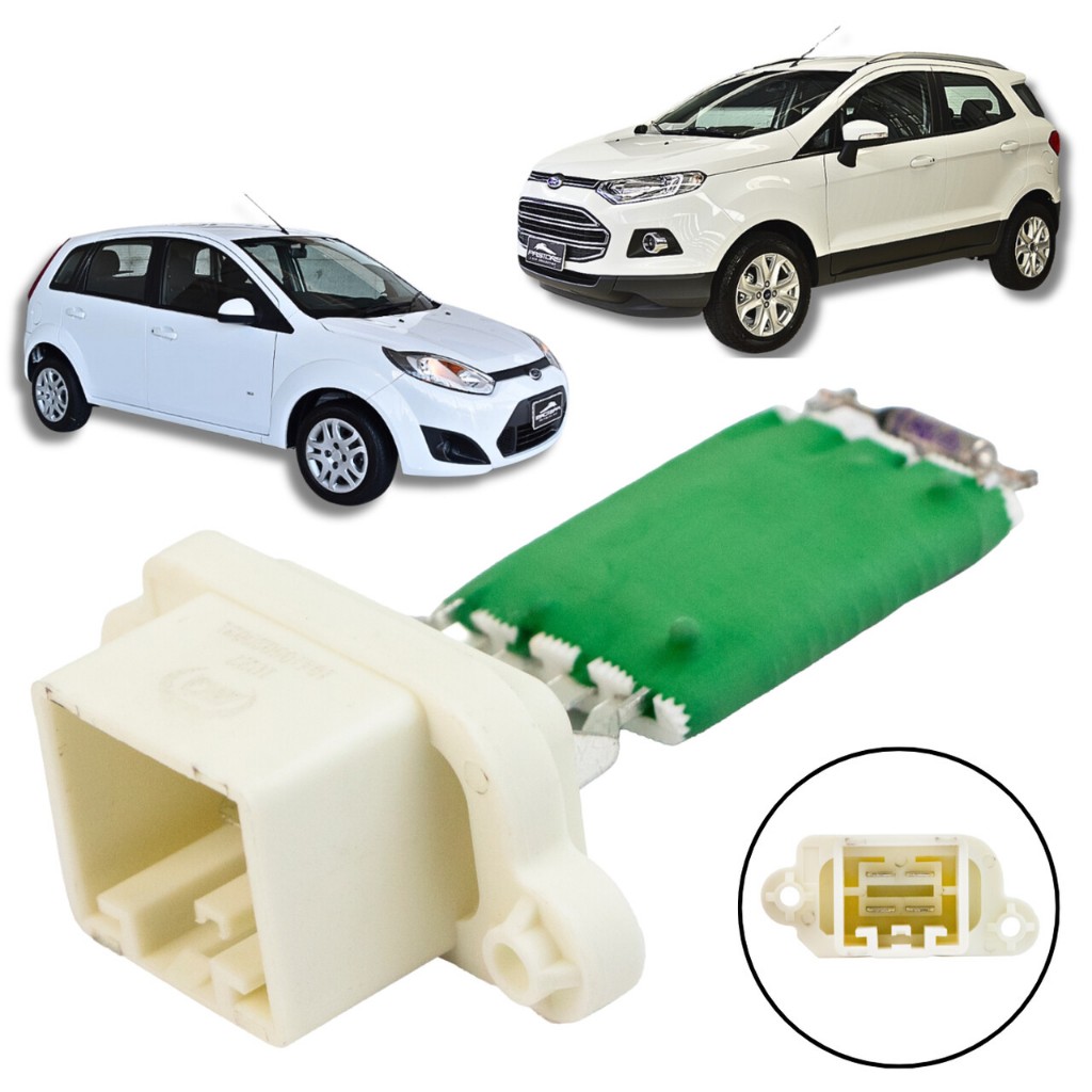 RESISTÊNCIA DO ELETROVENTILADOR FORD FIESTA ECOSPORT 2002/2015