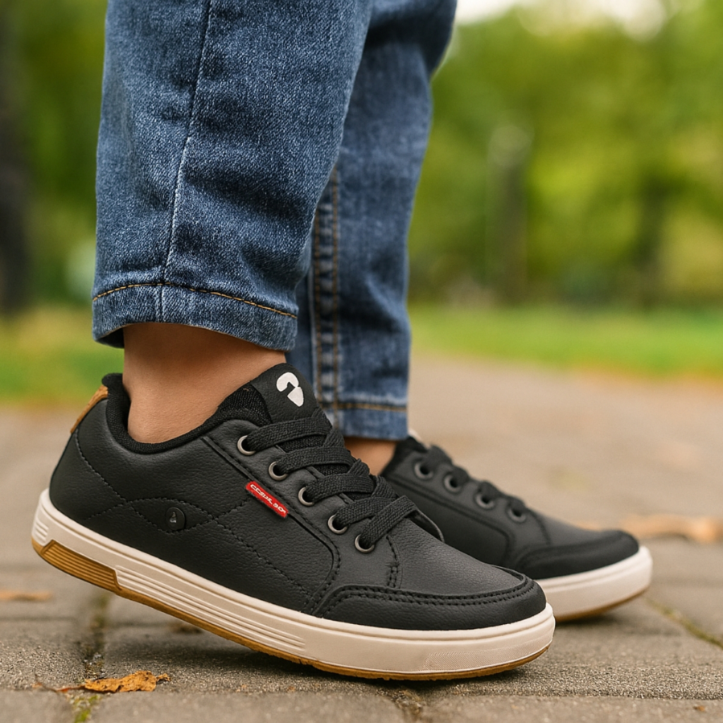 Tenis Infantil Masculino Cadarço Elástico Fácil de Calçar Sapatênis - 86i em Oferta na Shopee