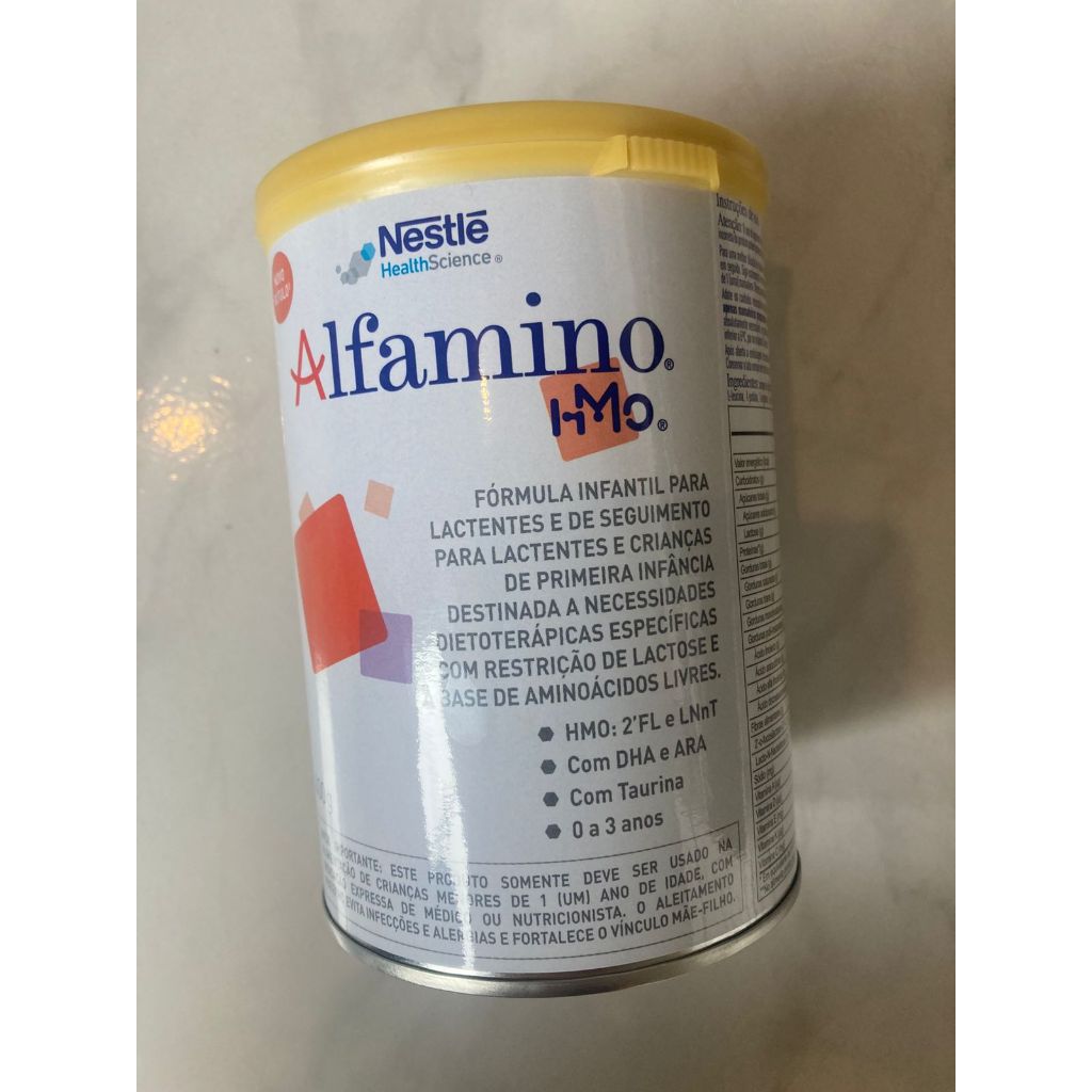 Fórmula infantil Alfamino 400g Nestle