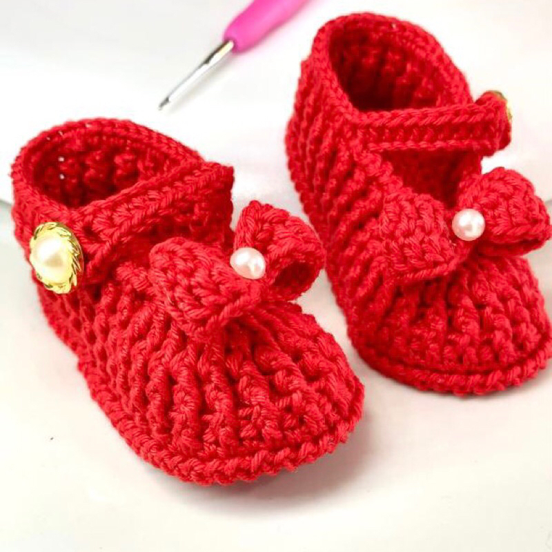 Sapatinho de Crochê Sapatinho Bebê Baby