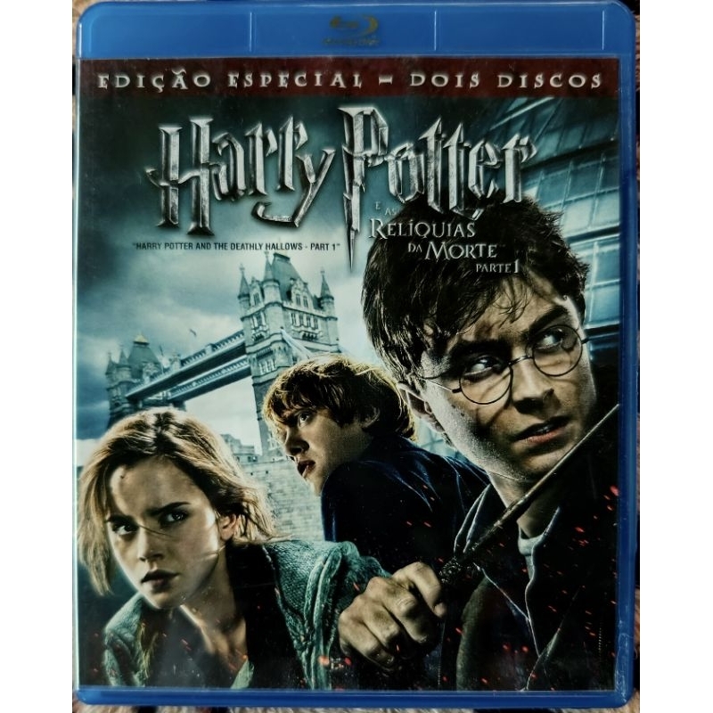 Blu Ray Harry Potter e as Relíquias da Morte - Parte 1