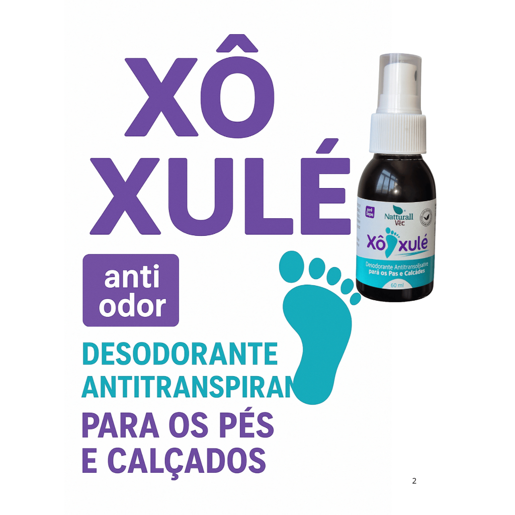 Xô Xulé – Frescor e Proteção para seus Pés e Calçados!