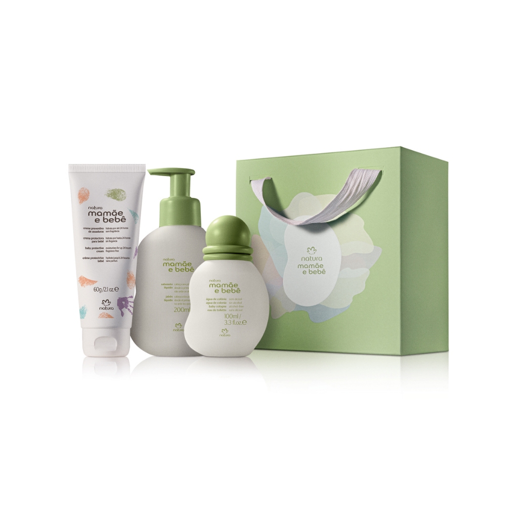kIT Presente Natura Mamãe e Bebê Momento Chá de Bebê (Original e Lacrado)