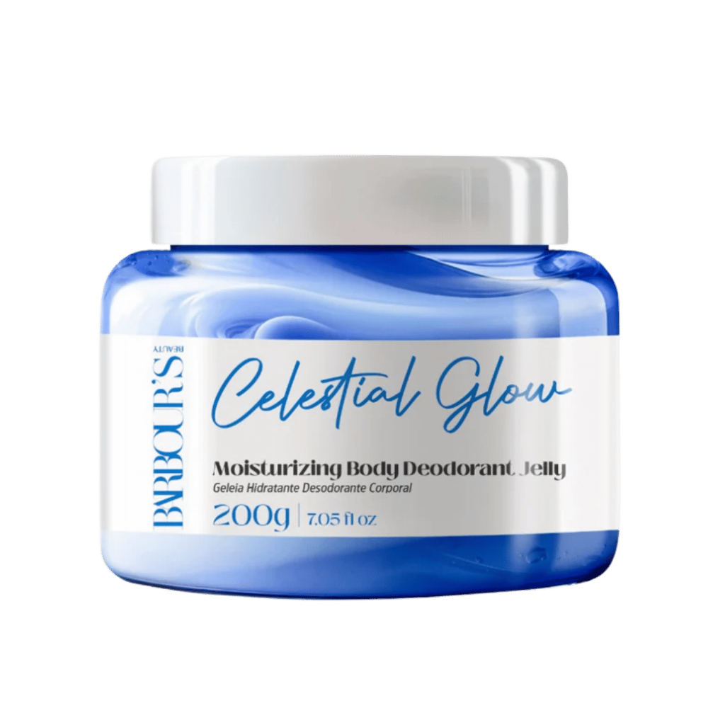 Geleia Hidratante Celestial Glow Barbour's Beauty 200g Fragrância Doce Desodorante Corporal em Oferta na Shopee