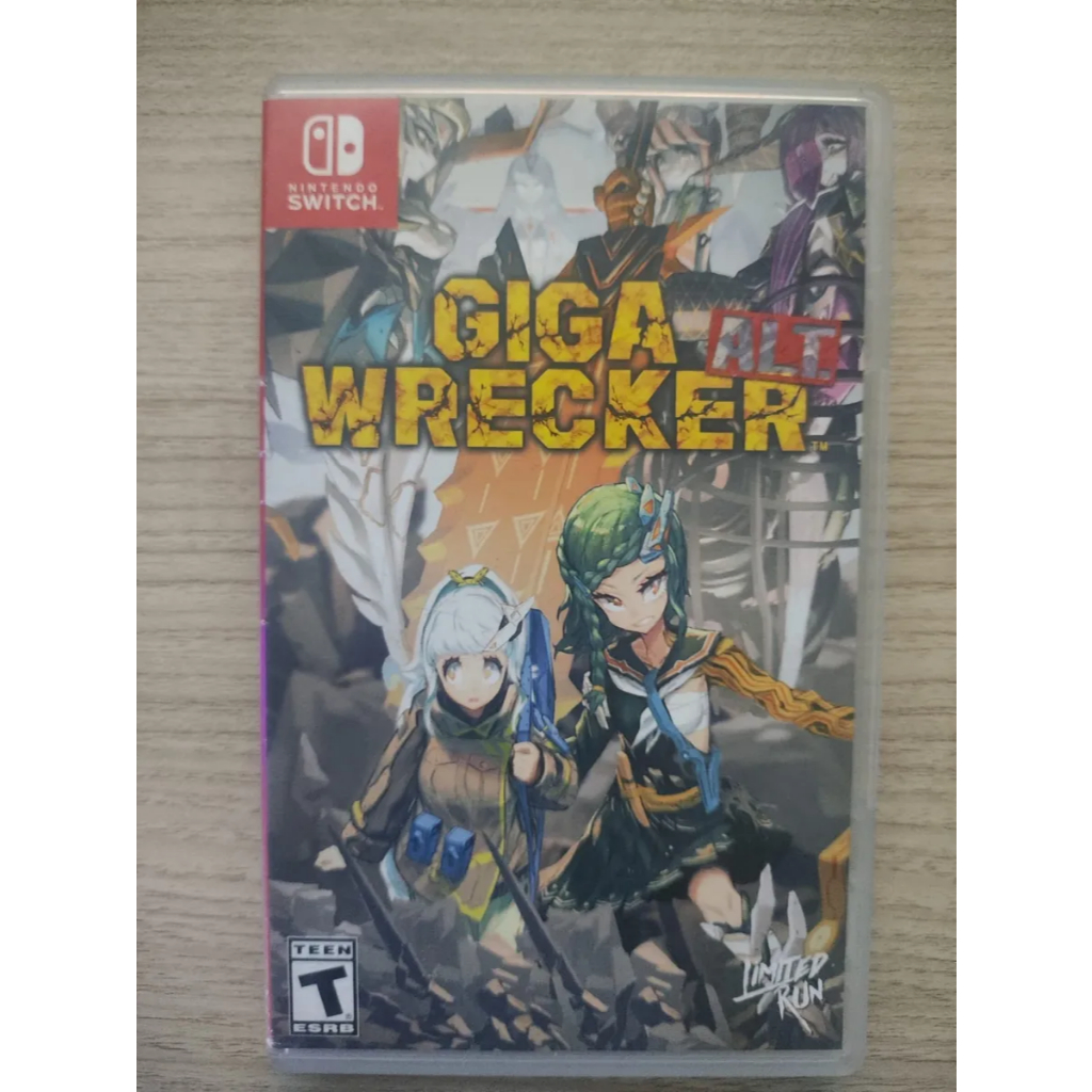 Jogo Giga Wrecker Alt Switch Limited Nintendo Switch - Usado