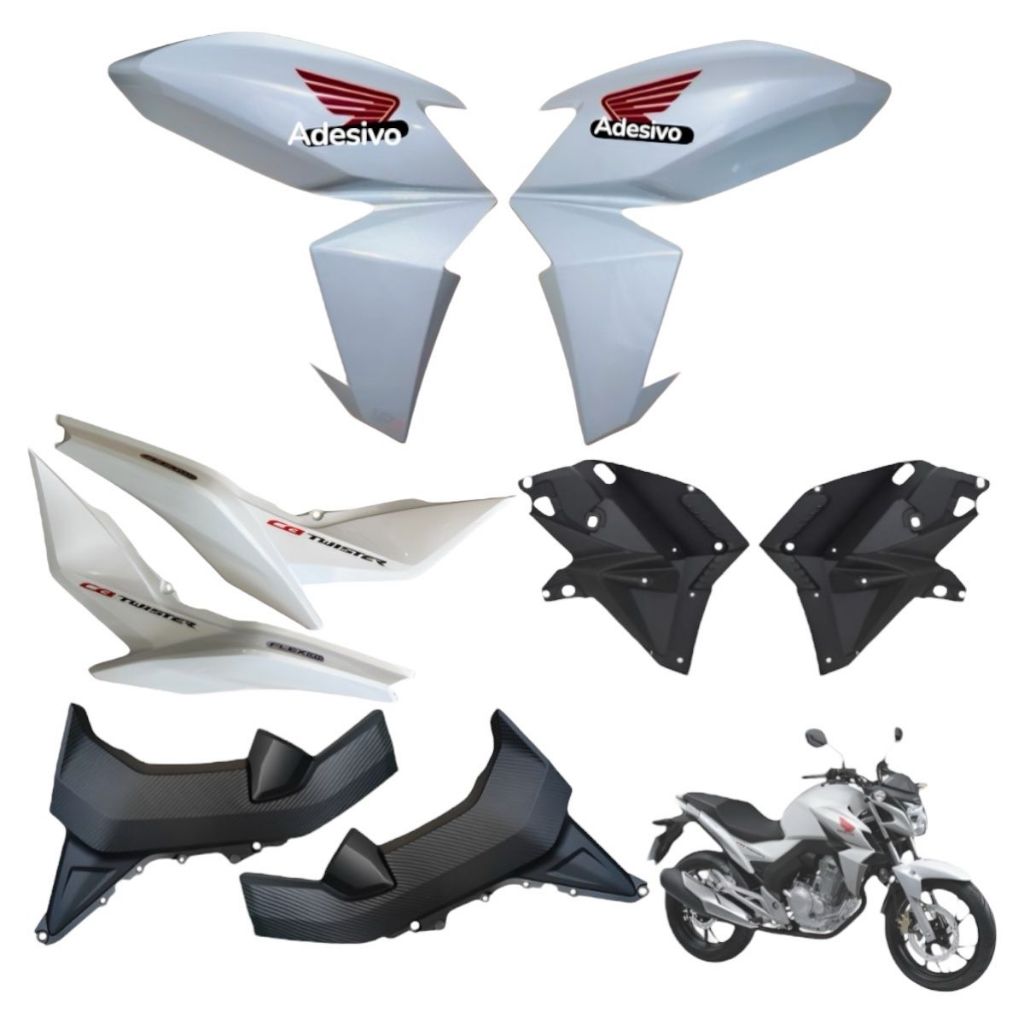ASA ABA TANQUE + RABETA TRASEIRA CB 250 F Twister 2016/17