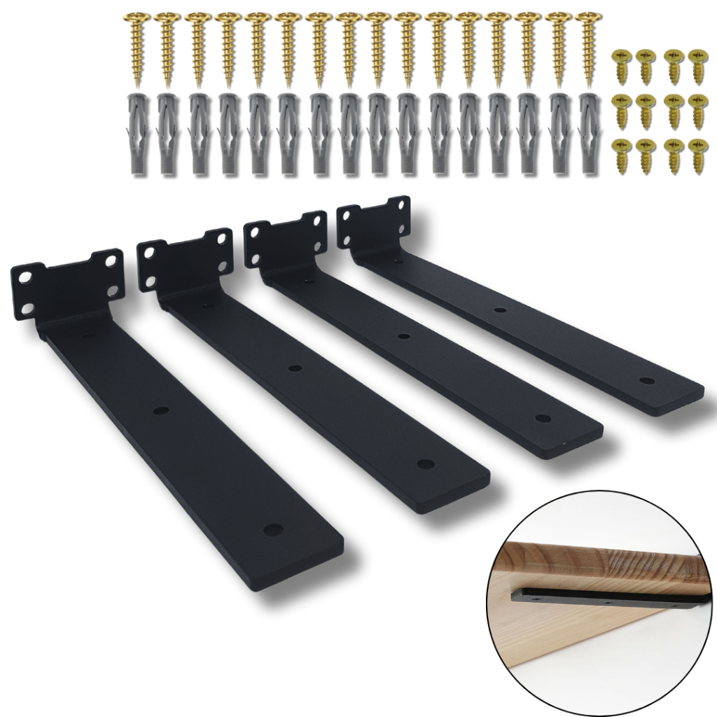 Suporte Prateleira Invisível 25cm - Comprar com Melhor Preço em Decoração