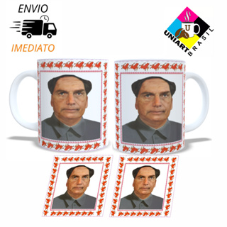 Caneca personalizada meme Tsé Tung  - Bolsonaro - Lula - Manoel gomes -  Xandão social credit em Oferta na Shopee