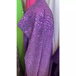 Tecido Paetê Pequeno na Base de Tulli – Venda por Metro