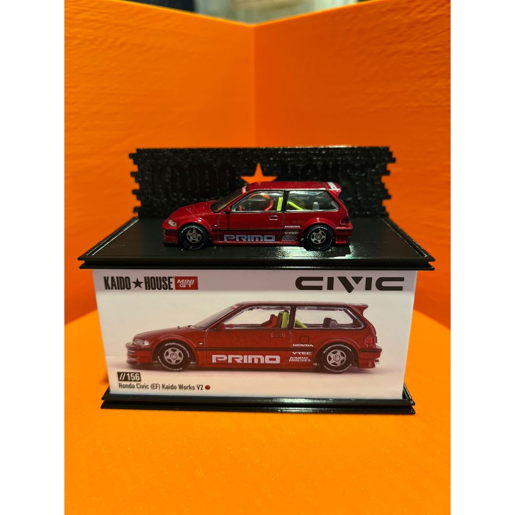 Expositor Suporte 3D Mini GT Kaido House 1:64 – Display para Miniaturas Colecionáveis