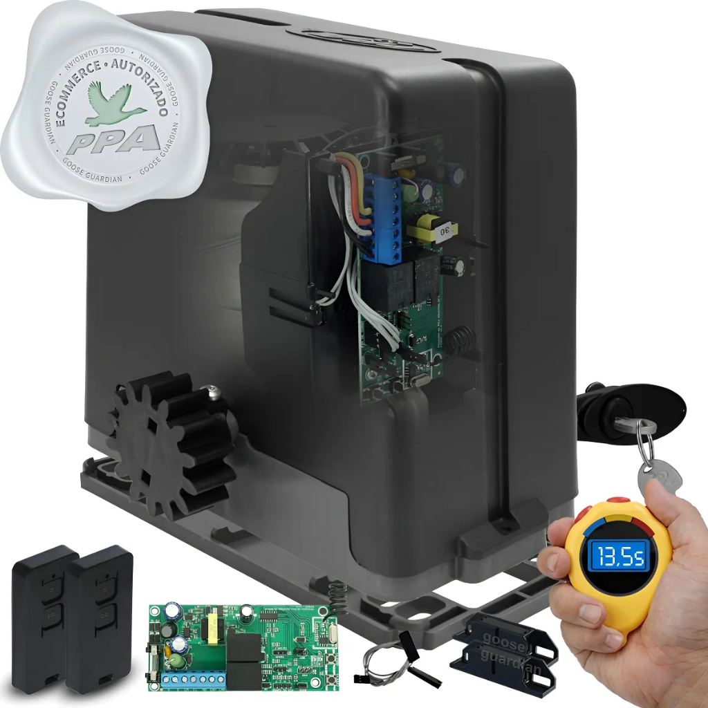 Kit 1 Motor Ppa Dz Stark Home 2 Control Base Flex 400kg