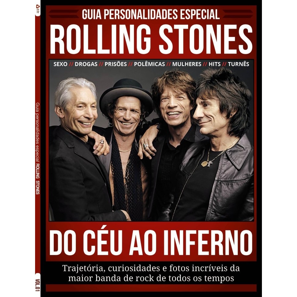 Revista - Guia Personalidades - Especial - Rolling Stones - do Céu ao Inferno