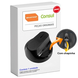 Botão Original Manipulo Para Fogão Consul Boca e Forno Cfo4 Cfs5 Cfs6 em Oferta na Shopee