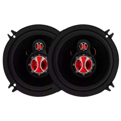 Auto Falante 5 Polegadas Triaxial Foxer 120 Watts Rms Kit Som Automotivo para Porta Carro