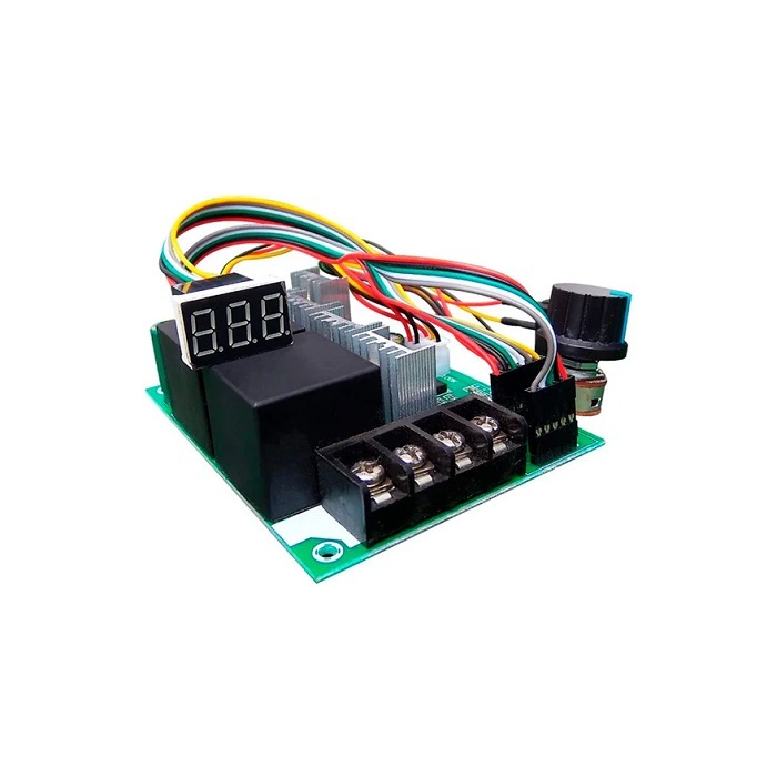 Controlador De Velocidade Pwm 9-55vdc  60amper + Display Digital