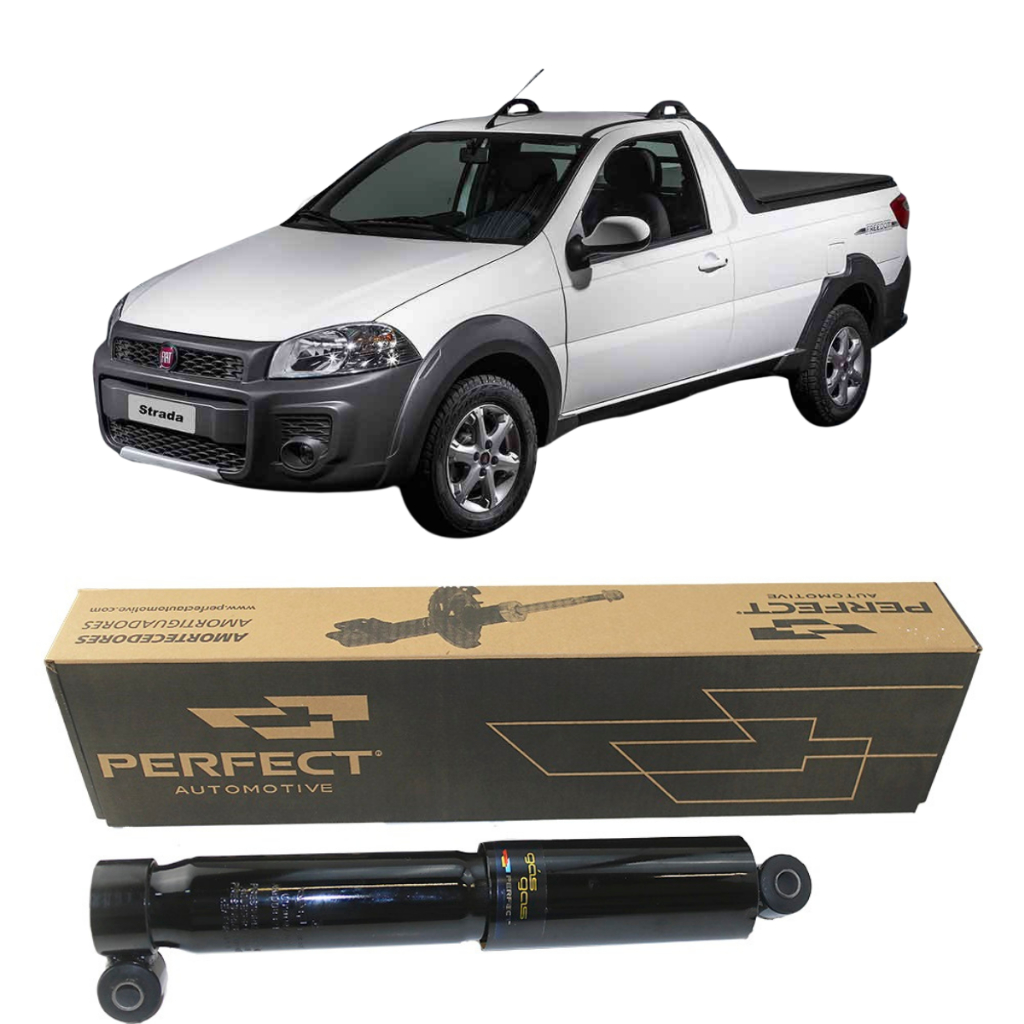 Amortecedor Traseiro Lado Direito/Lado Esquerdo Strada 1999/2020 em Oferta na Shopee