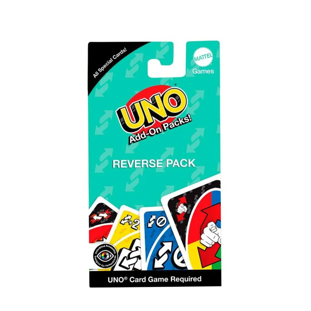 JOGO UNO PACOTES COMPLEMENTARES JCV55  - MATTEL