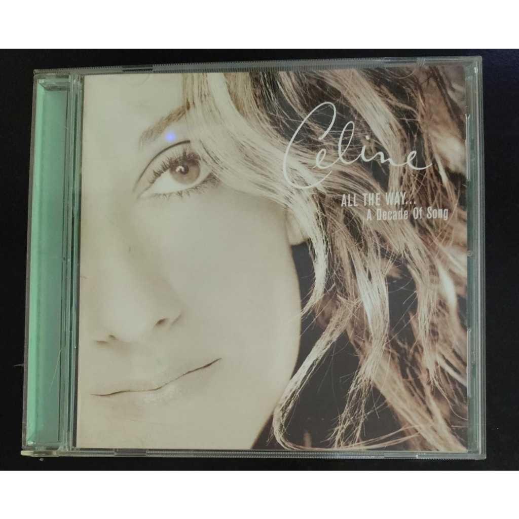 cd celine all the way a decade of song