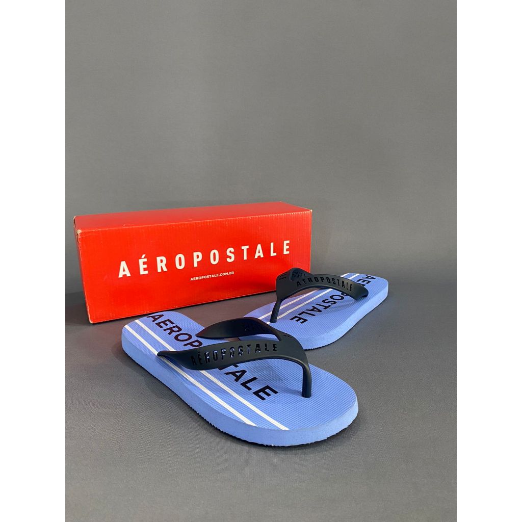 Chinelo Masculino Aéropostale A87 New York City Marinho
