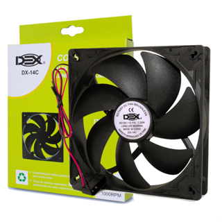 Fan Cooler 140x140x25 Micro Ventilador 12v 140mm Ventoinha em Oferta na Shopee