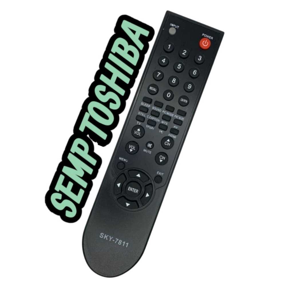Controle Remoto Compativel Tv Semp Toshiba DL3260W DL3960F SKY-7811