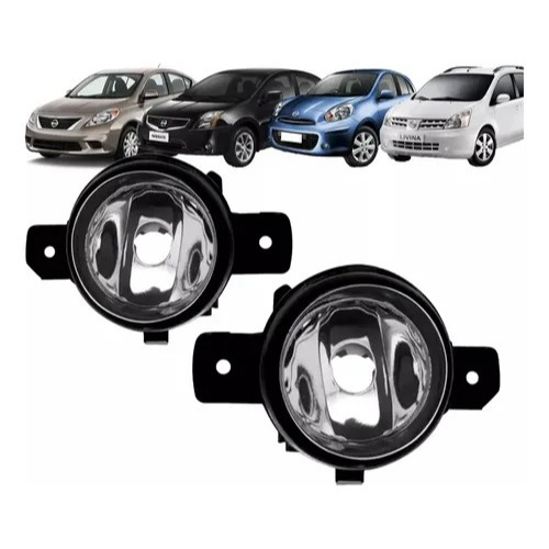 Par Farol Milha Auxiliar Versa March Tiida Livina 2011 2013 2014 2015 2016 2017 2018 2019