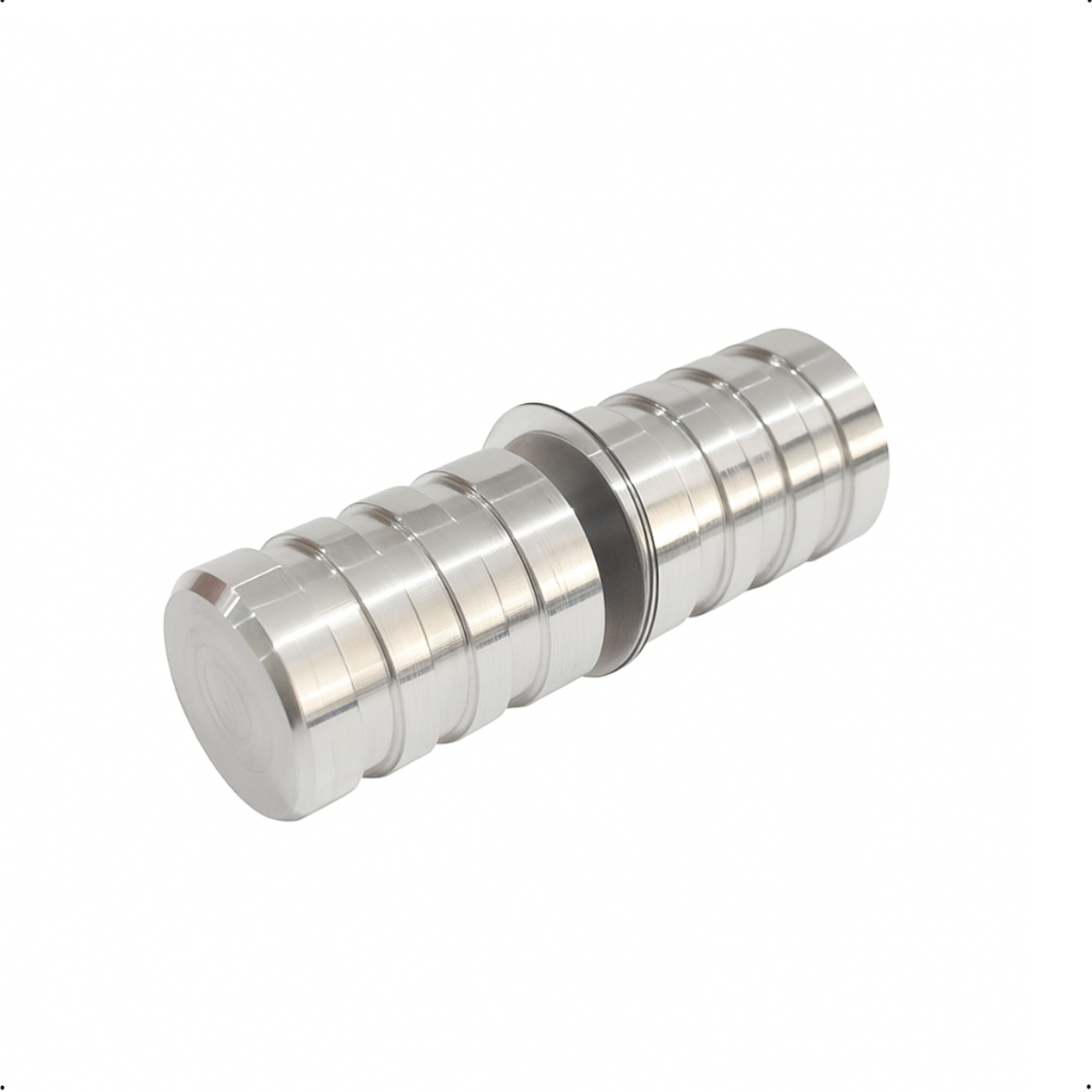 Puxador Para Box E Porta De Vidro Blindex Frisado 1629 Banheiro  - Semi Brilho e Preto em Oferta na Shopee