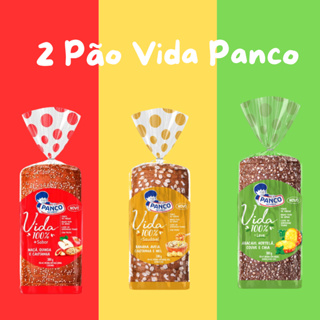 2 PÃO VIDA 100% PANCO OU SORTIDOS PANCO em Oferta na Shopee