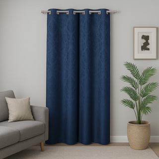 Cortina Para Porta Jacquard Sala Quarto e Cozinha 1,40mts X 2,20mts em Oferta na Shopee