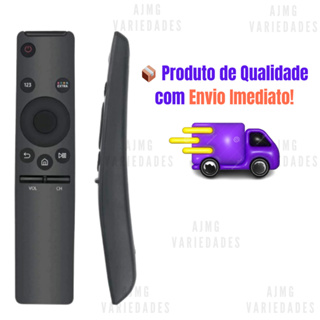 Controle TV Compatível Com Samsung Botões De Atalho em Oferta na Shopee