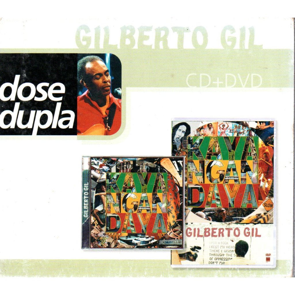 CD + DVD GILBERTO GIL KAYA N´GAN DAYA ( C/ SLIPCASE ) 2005  WARNER