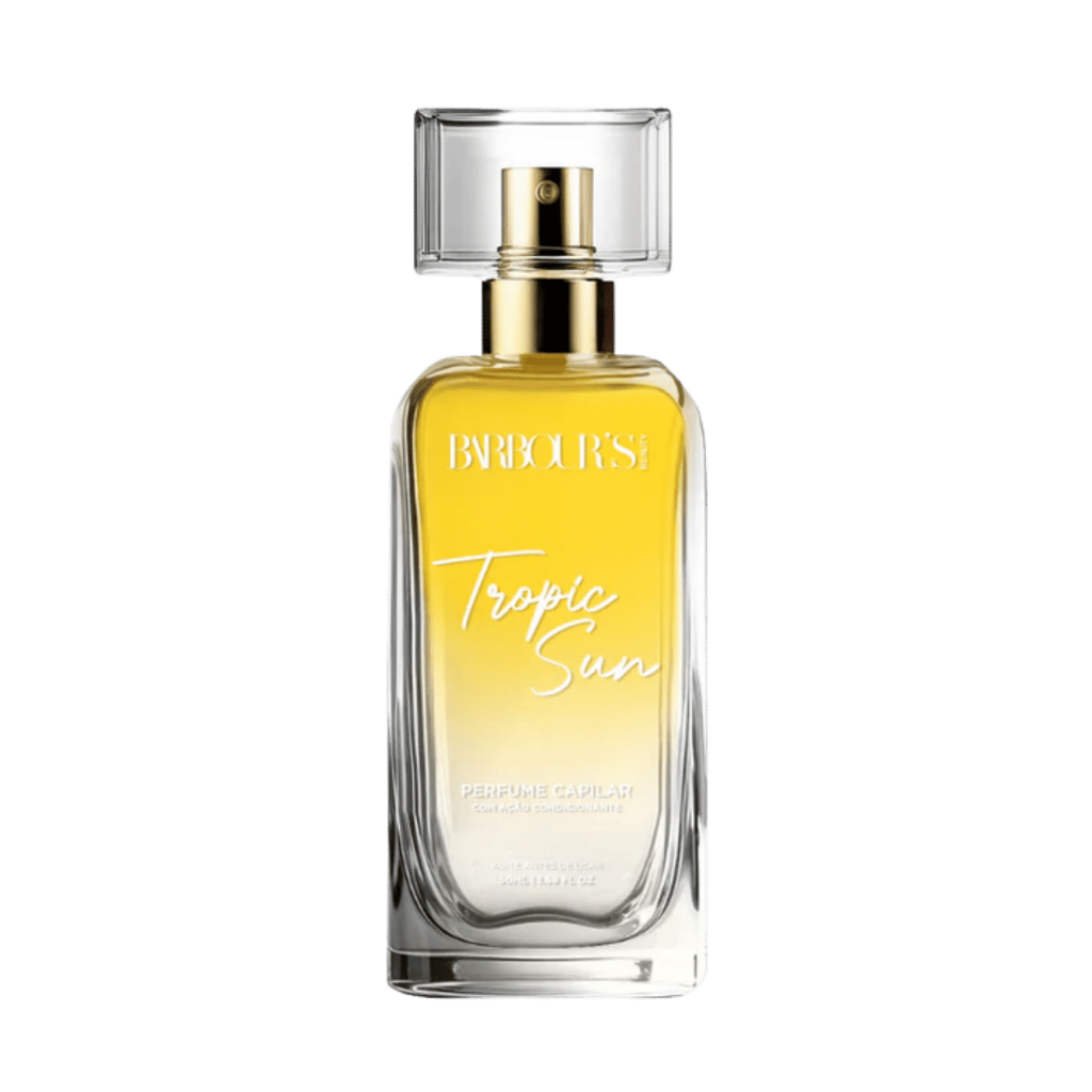 Perfume Capilar Tropic Sun Barbour's Beauty 50ml Finalizador Termoativo Leave-in Efeito antiodor em Oferta na Shopee