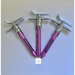 Carpule com Refluxo Cor Lilás- Kit com 3
